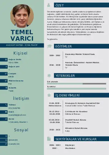 Hukuk Sekreteri Cv Örnekleri cv indir